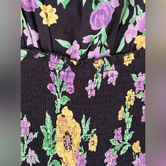 Urban Outfitters Leandra Smocked Long sleeve Dress. - Picture 7 of 12